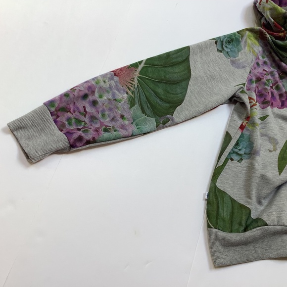 Adidas Original Floral Training Set Hoodie Leggings M Medium - Picture 6 of 16